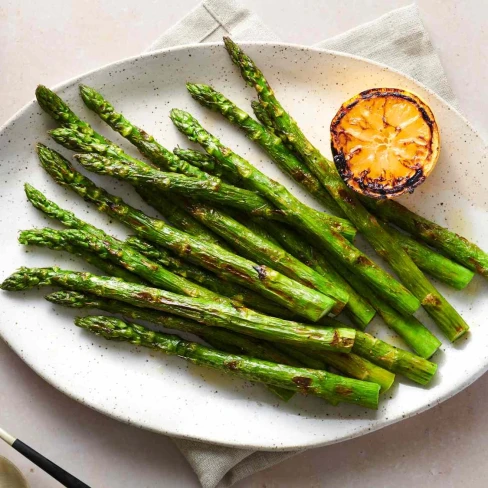 Simple Grilled Asparagus Recipe Image