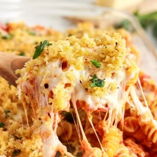 Chicken Parmesan Pasta Bake Recipe Page