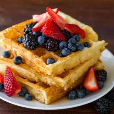 Fluffy Waffle Recipe (VIDEO) Recipe Page