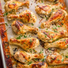 Baked Chicken Legs with Best Marinade Recipe Page