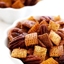 Candied Pecan Chex Mix Recipe Page