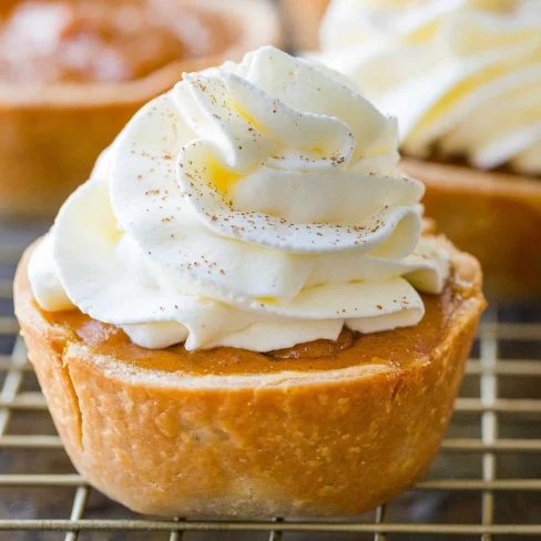 Mini Pumpkin Pies Recipe Image