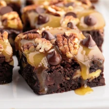 Turtle Brownies Recipe Page