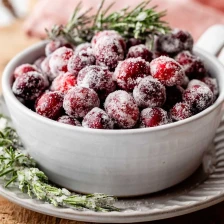 How to Make Sugared Cranberries Recipe Page