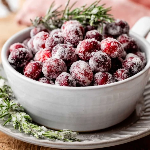 How to Make Sugared Cranberries Image