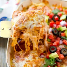 Chicken Enchilada Casserole Recipe Page