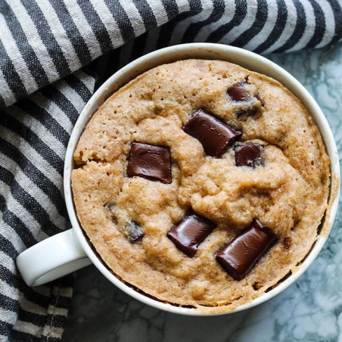 Vegan Cookie Mug Cake Image