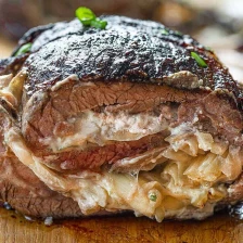 Cheesy Stuffed Flank Steak Recipe Page