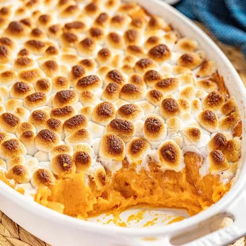 Sweet Potato Casserole with Marshmallows Image