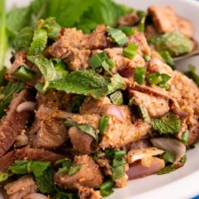 Thai Grilled Pork Salad (Moo Nam Tok) | Marion&#039;s Kitchen Recipe Page