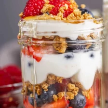 Berries and Yogurt Parfait Recipe Page