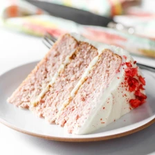 Double-Strawberry Cake Recipe Recipe Page