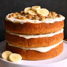 Sour Cream Banana Cake Recipe Page
