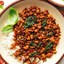 Thai Basil Chicken Recipe Page