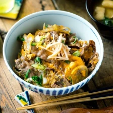 Beef and Egg Bowl (Tanindon) Recipe Page