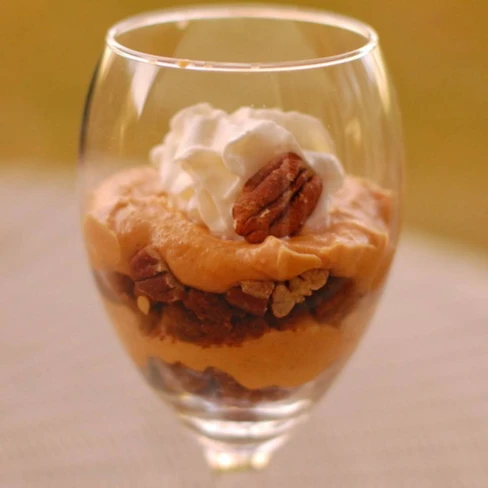 Pumpkin Pecan Cheesecake Parfaits Image