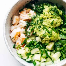 Super Quick Avocado Shrimp Salad Recipe Page