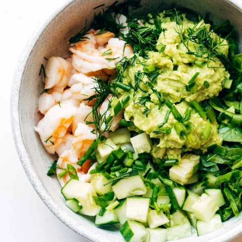 Super Quick Avocado Shrimp Salad Image