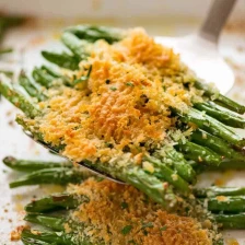 Parmesan Roasted Green Beans Recipe Page