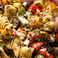 Marinated Vegetarian Pasta Salad Recipe Page