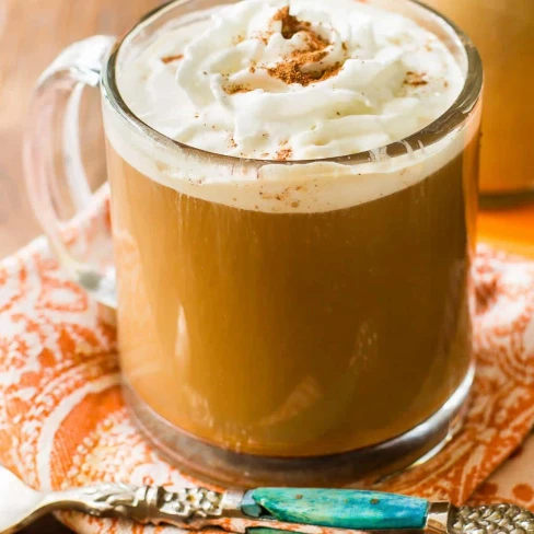 Homemade Pumpkin Coffee Creamer Image