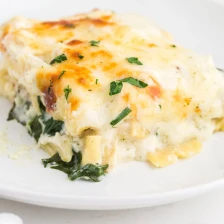 White Chicken Lasagna Recipe Page