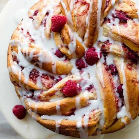 Raspberry Danish Twist Bread Image