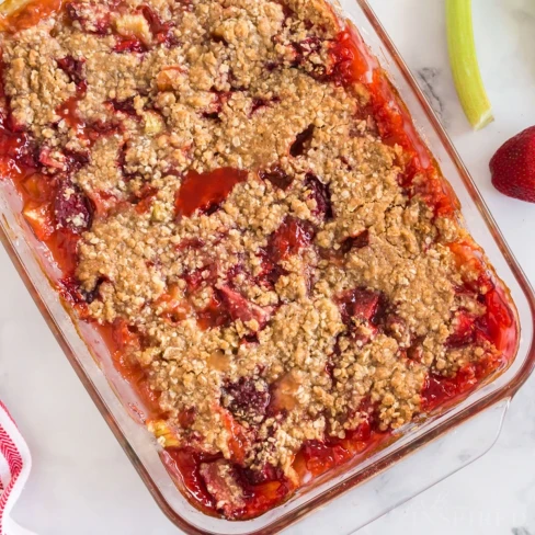 Strawberry Rhubarb Crisp Image