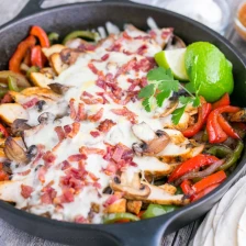 Chicken and Mushroom Fajitas Recipe Page