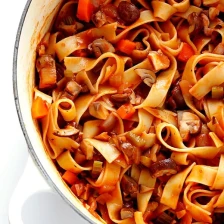 Mushroom Bolognese Recipe Page