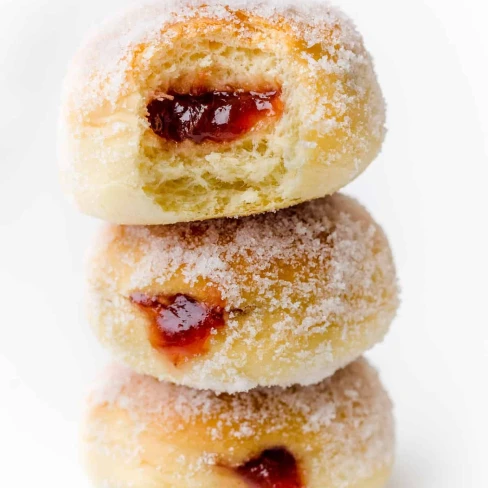 Baked Donuts Filled with Jelly Image