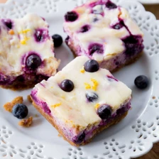 Lemon Blueberry Cheesecake Bars Recipe Page