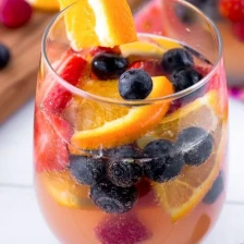 Sparkling Champagne Sangria Recipe Page