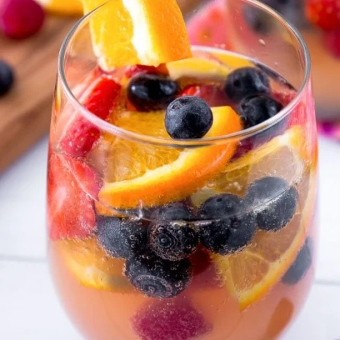 Sparkling Champagne Sangria Image