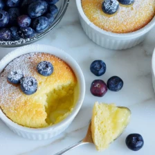 Warm Lemon Pudding Cakes Recipe Page