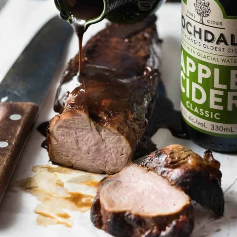 Apple Cider Glazed Pork Tenderloin Image