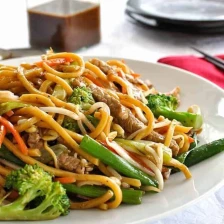 Chinese Stir Fried Noodles Guide Recipe Page