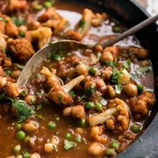 Cauliflower and Chickpea Curry Recipe Page