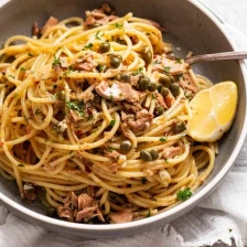 The most amazing canned tuna pasta! Recipe Page