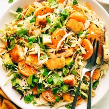 Crispy Coconut Chicken Salad with Sesame Vinaigrette Recipe Page