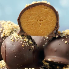 Vegan Peanut Butter Balls Recipe Page