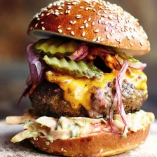 Insanity Burger From &#039;Jamie Oliver&#039;s Comfort Food&#039; Recipe Page