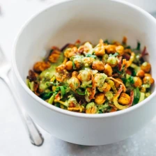 Rainbow Power Salad with Roasted Chickpeas Recipe Page