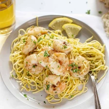 Shrimp Scampi Linguine Recipe Page