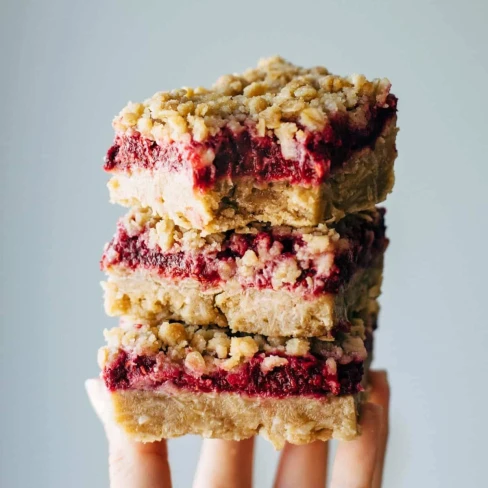 Raspberry Crumble Bars Image