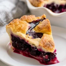 Perfect Blueberry Pie Recipe Page