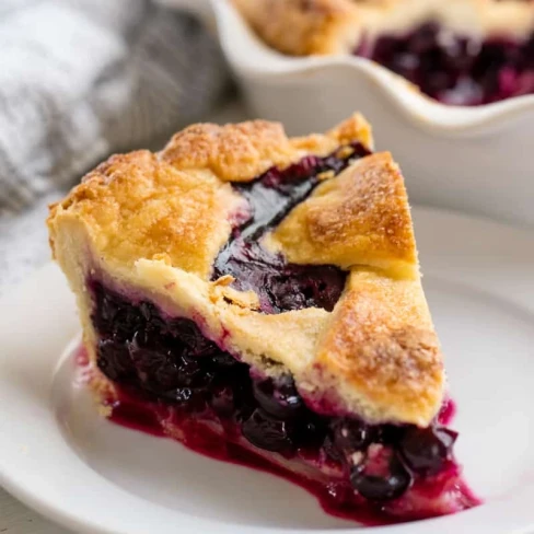 Perfect Blueberry Pie Image