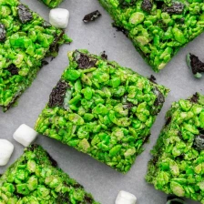 Oreo Grasshopper Rice Krispie Treats Recipe Page