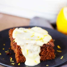 Gingerbread Cake with Lemon Sauce Recipe Page