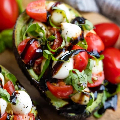 Caprese Stuffed Avocados Image